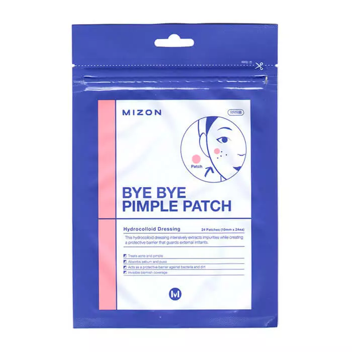 Противовоспалительные локальные патчи MIZON Bye Bye Pimple Patch